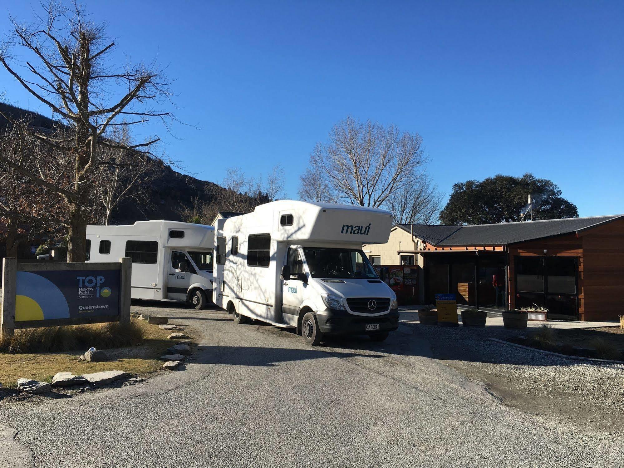 Queenstown Top 10 Holiday Park Esterno foto